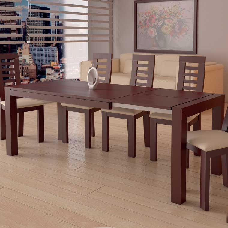 Mesa comedor lucena fija o extensible