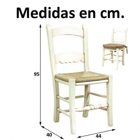 Medidas Silla Baeza