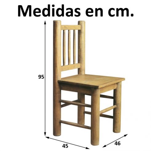 Medidas Silla Campera