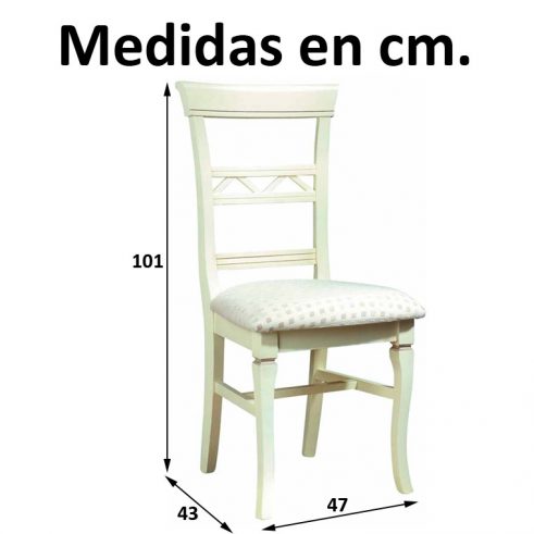 Medidas Silla Canarias