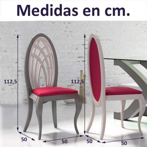 Medidas Silla Capri