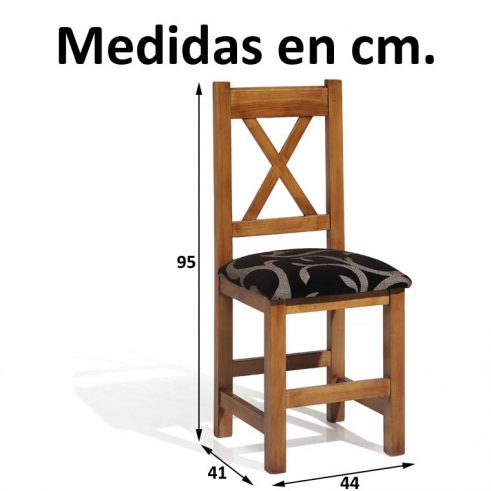 Medidas Silla Cruz