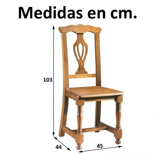 Medidas Silla Jarra