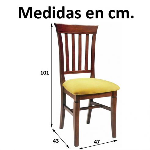 Medidas Silla Marbella