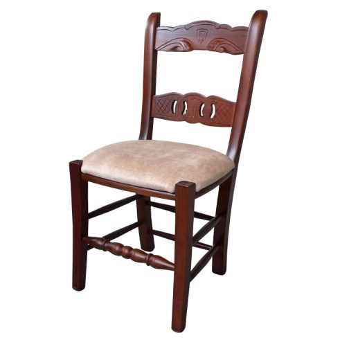 Silla Rondeña Calada Asiento Tapizado