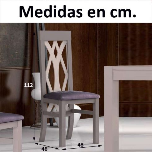 Medidas Silla Trevi