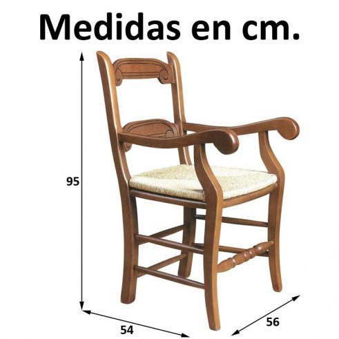 Medidas Sillón Caracola