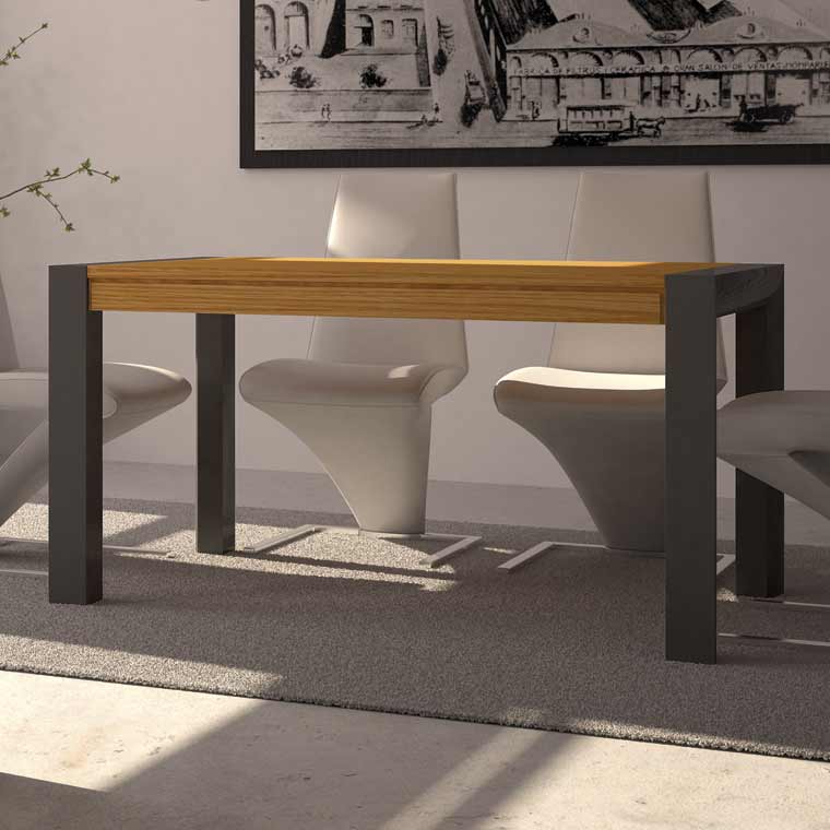 Mesa Comedor Lucena Fija o Extensible