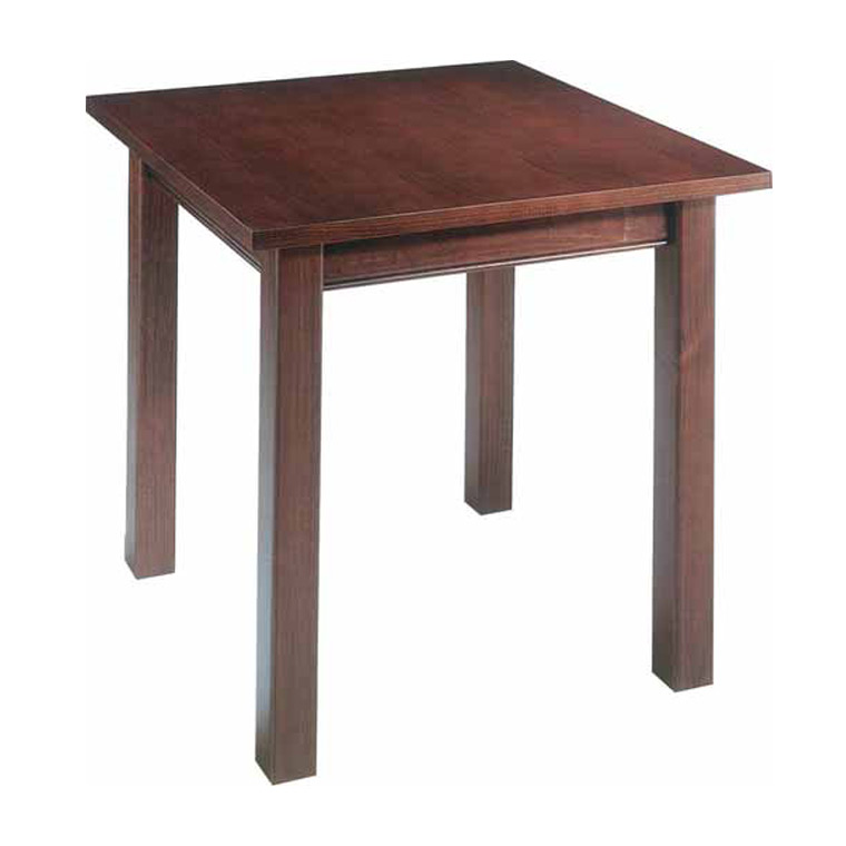 Pata de mesa cónica cuadrada en madera de pino