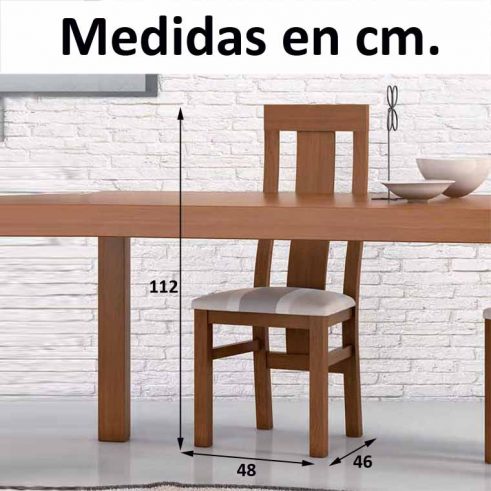 Medidas Silla Lisboa