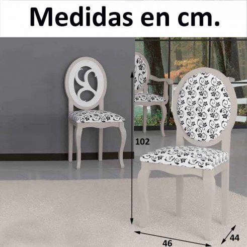 Medidas Silla Ópera