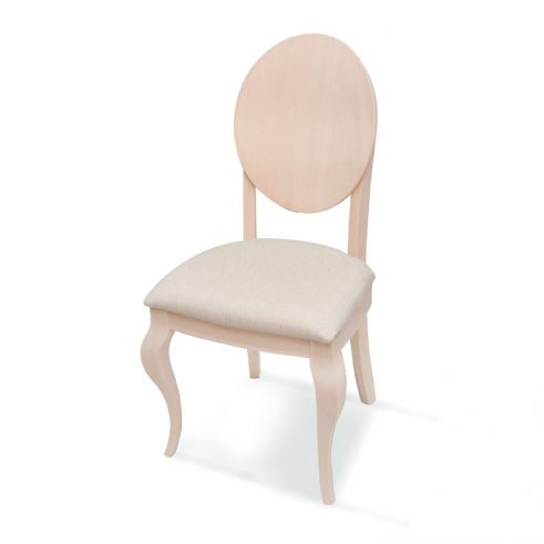 Silla Óvalo 5 Pata Isabelina - Imagen 2