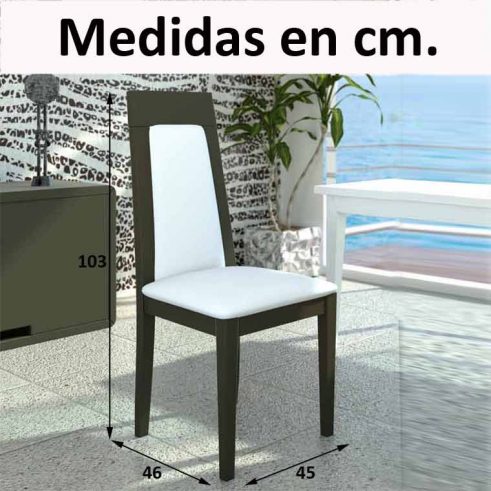 Medidas Silla Roma