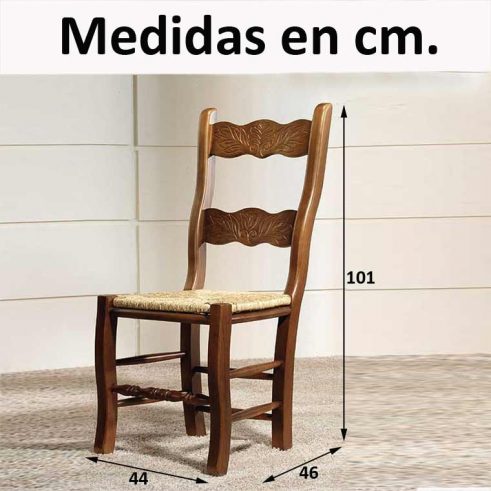 Medidas Silla Talla Enea