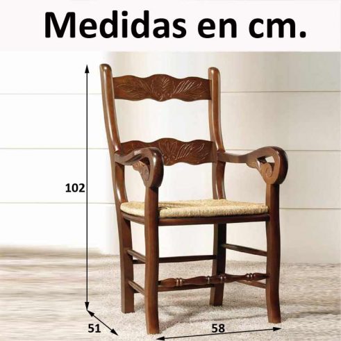 Medidas Sillón Talla Enea