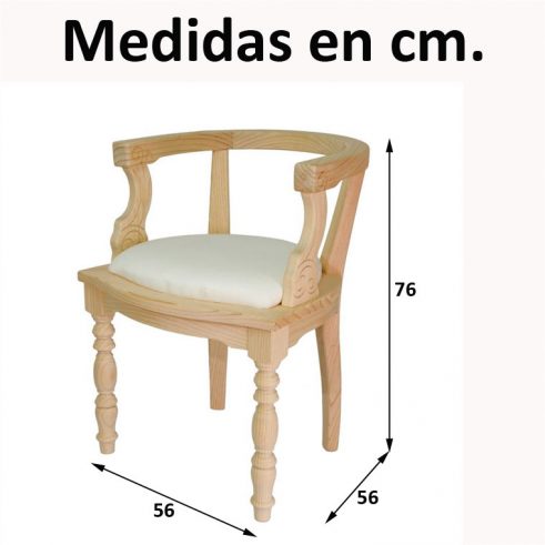 Medidas Sillón Herradura