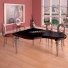 Conjunto de Mesa Salón Piano + 4 Sillas Sfera