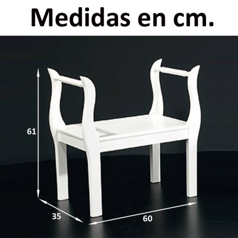 Medidas Marquesita de 60 cm.