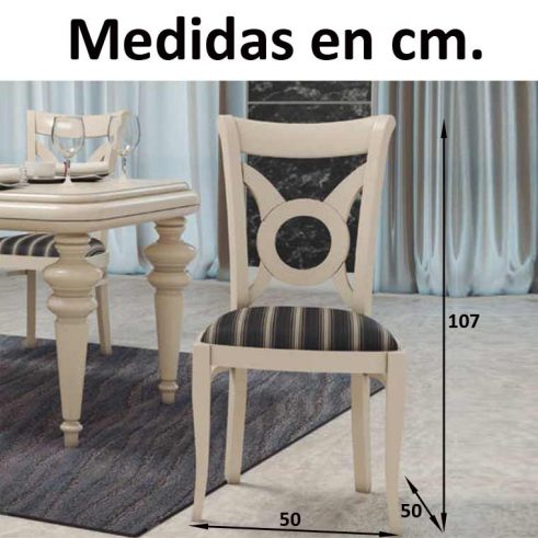 Medidas Silla Roma 02