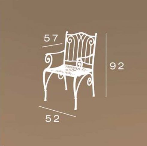 medidas sillon zahara