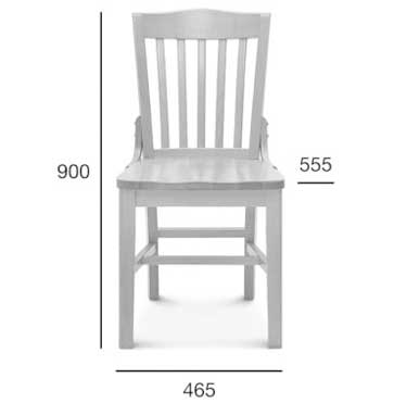 Medidas Silla madera de haya Pup. Para hostelería Medidas Silla madera de haya Pup. Para hostelería