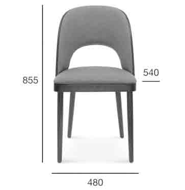 Medidas Silla madera de haya o roble Avola. Para hostelería Medidas Silla madera de haya o roble Avola. Para hostelería