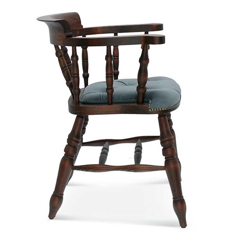 Sillón madera de haya Capitán. Para hostelería | ONLINE