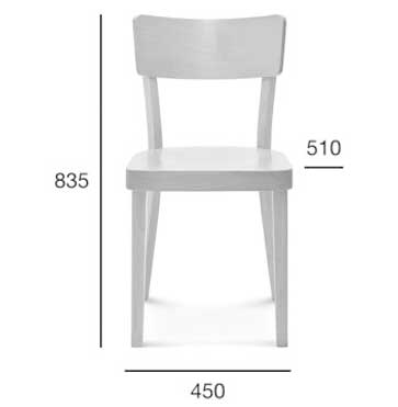 Medidas Silla madera de haya o roble Solid. Para hostelería Medidas Silla madera de haya o roble Solid. Para hostelería