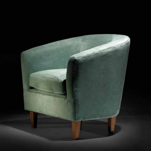 Sillón Volga Tapizado Liso