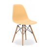 Silla de Bar Toe PP Madera Mango