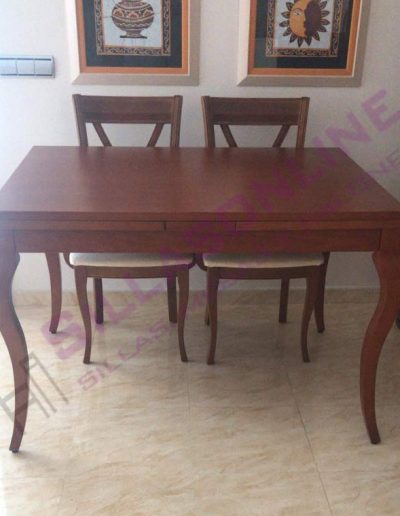 Mesa Comedor Isabelina Extensible 2 Alas