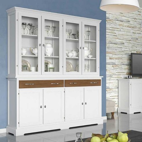 Vitrina Suecia de 4 puertas